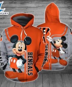 NFL Cincinnati Bengals With Mickey…