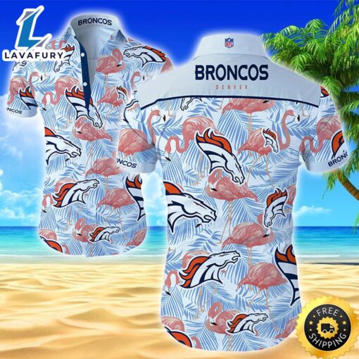 Nfl Denver Broncos Hawaiian Shirt Summer Button Up