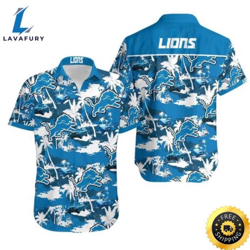 Nfl Detroit Lions Tommy Bahama Hawaiian Shirt