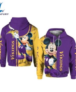 NFL Minnesota Vikings Mickey Pullover…