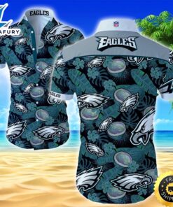 Nfl Philadelphia Eagles Hawaiian Shirt Summer Button Up