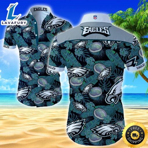 Nfl Philadelphia Eagles Hawaiian Shirt Summer Button Up