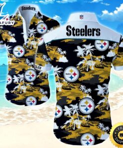 Nfl Pittsburgh Steelers Hawaiian Shirt Summer Button Up