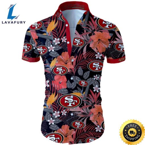 Nfl San Francisco 49Ers Hawaiian Shirt Summer Button Up