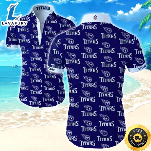 Nfl Tennessee Titans Hawaiian Shirt Summer Button Up