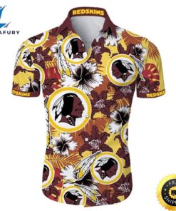 Nfl Washington Redskins Hawaiian Shirt Summer Button Up