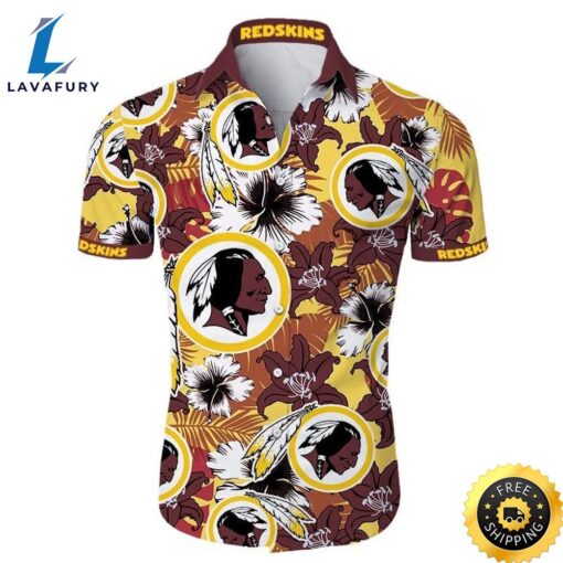 Nfl Washington Redskins Hawaiian Shirt Summer Button Up