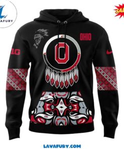 Ohio State Buckeyes 2024 Native American Heritage Month Premium Limited Pullover Hoodie