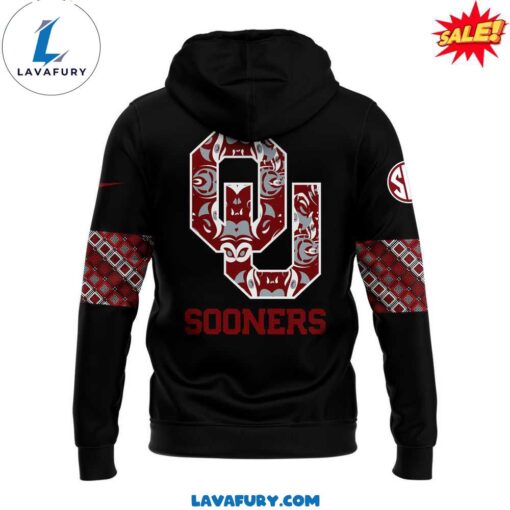 Oklahoma Sooners 2024 Native American Heritage Month Premium Limited Pullover Hoodie