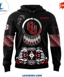 Oklahoma Sooners 2024 Native American Heritage Month Premium Limited Pullover Hoodie