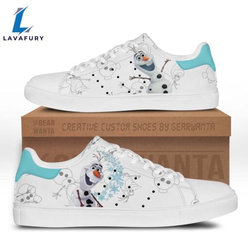 Olaf Cartoon Stan Smith Shoes For Kid