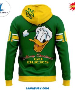 Oregon Ducks Merry Christmas Hoodie