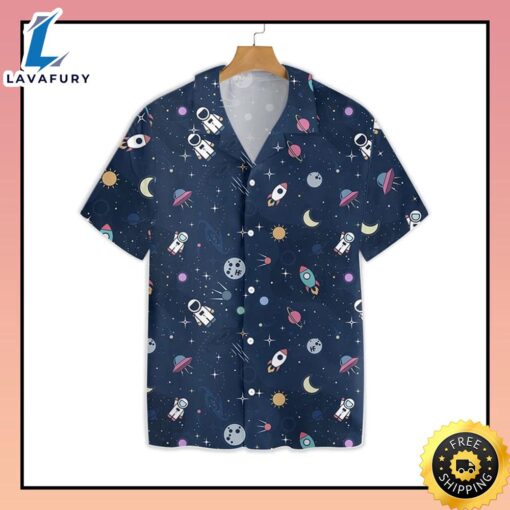 Outer Space Hawaiian Shirt