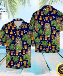 Owl Native Hawaiian Shirt Summer…