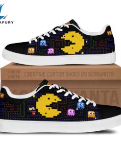 Pacman Cartoon Stan Smith Shoes For Kid