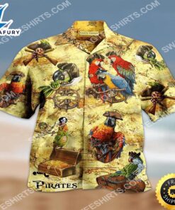 Parrot And Pirate Map All…