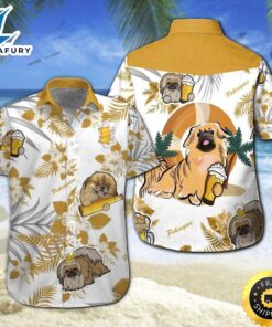 Pekingese Beer Hawaiian Shirt Summer…