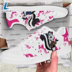 Pepe Le Pew Cartoon Stan Smith Shoes For Kid