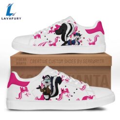 Pepe Le Pew Cartoon Stan Smith Shoes For Kid