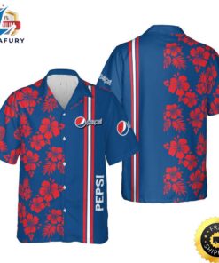 Pepsi Hawaii Floral Beach Hawaiian…