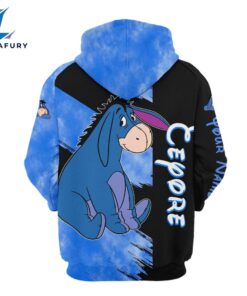 Personalized Cartoon Character Eeyore Hoodie…