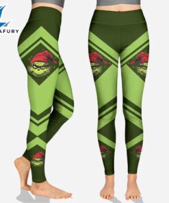 Personalized GrinchChristmas Hoodie and Leggings