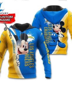 Personalized Los Angeles Chargers Mickey…