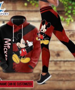 Personalized Mickey Mouse Pattern Hoodie…