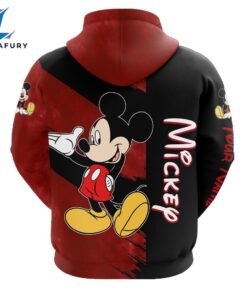 Personalized Mickey Mouse Pattern Hoodie And Leggings Set