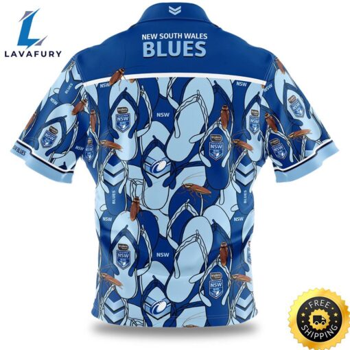 Personalized New South Wales Blue Hawaiian Shirt