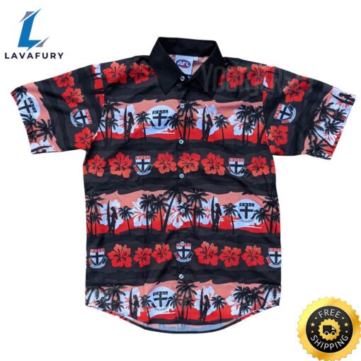 Personalized St Kilda Football Afl Hawaiian Shirt