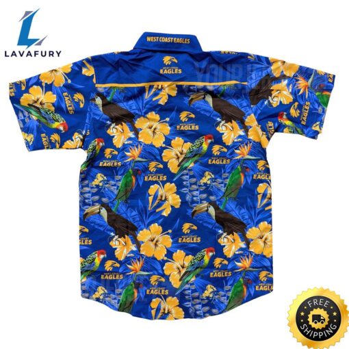 Personalized West Coast Eagles Afl Hawaiian Shirt