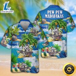 Pew Pew Madafakas Hawaii Shirt