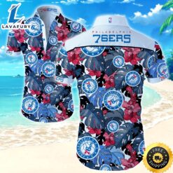 Philadelphia 76Ers Hawaiian Shirt Summer…