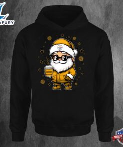 Pittsburgh Steelers Santa Christmas Football Hoodie