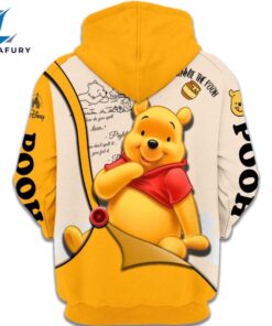 Pooh Pattern Cartoon Character Activewear Set