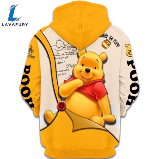 Pooh Pattern Cartoon Character Activewear Set