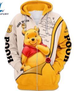 Pooh Pattern Cartoon Character Activewear Set