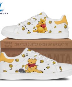 Pooh Winnie The Pooh Cartoon Stan Smith Shoes For Kid