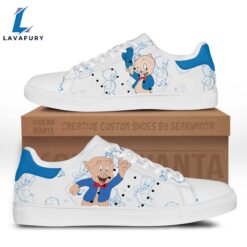 Porky Pig Cartoon Stan Smith Shoes For Kid