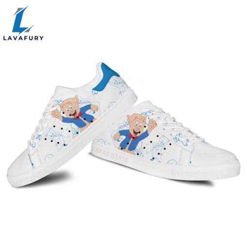 Porky Pig Cartoon Stan Smith Shoes For Kid