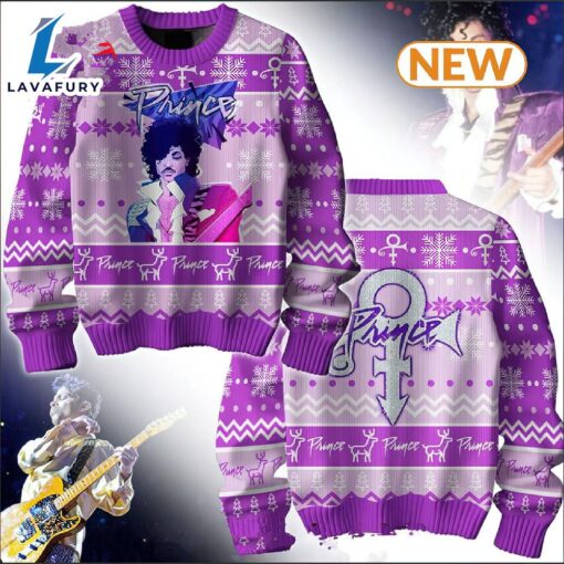 Prince Christmas Ugly Sweater