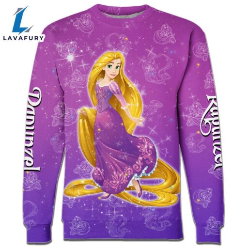 Rapunzel Cartoon Activewear Set