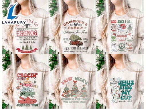 Retro Christmas Sublimation Bundle, Christmas Bundle, Christmas, Christmas Sublimation, Trendy Christmas Shirt