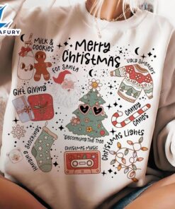 Retro Christmas Vibes Shirt, Milk…