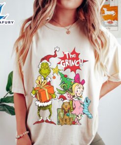 Retro The Grinch Christmas Shirt