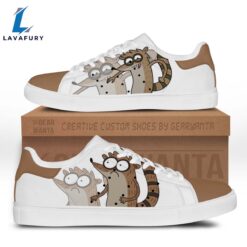 Rigby Cartoon Stan Smith Shoes For Kid