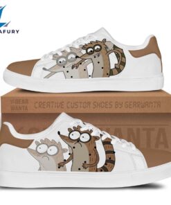 Rigby Cartoon Stan Smith Shoes For Kid