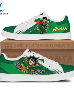 Robin Cartoon Stan Smith Shoes For Kid