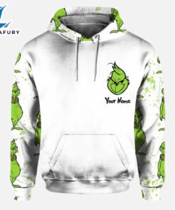 Rock Paper Scissors I Win - Personalized Grinch Hoodie and Leggings set